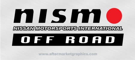 Nismo Off Road Decals - Pair (2 pieces)